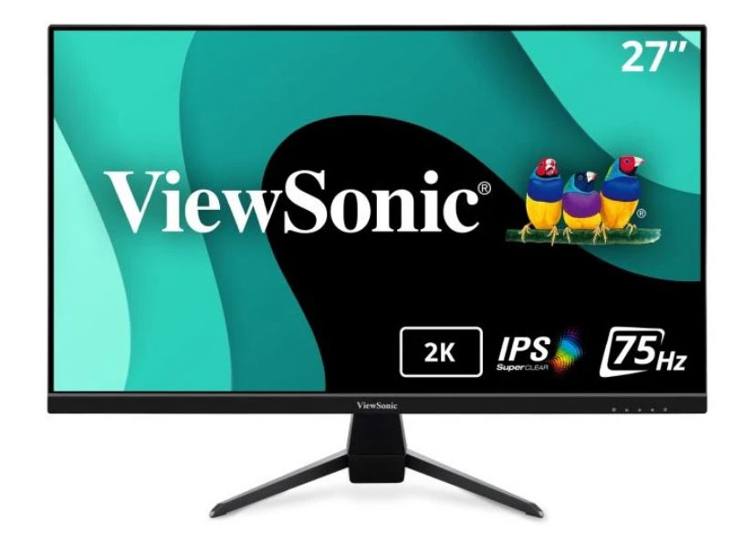 ViewSonic VX2767U-2K 27 Inch 1440p IPS Monitor with 65W USB C